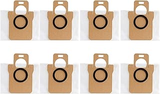 OJAQYUYA Bolsa For Polvo, Compatible con Accesorios Dreame, L10s Ultra / S10 Pro, Compatible con Mijia, Omni 1S B101CN Robot X10+, Piezas De Bolsa For Aspiradora De Basura(8pcs)