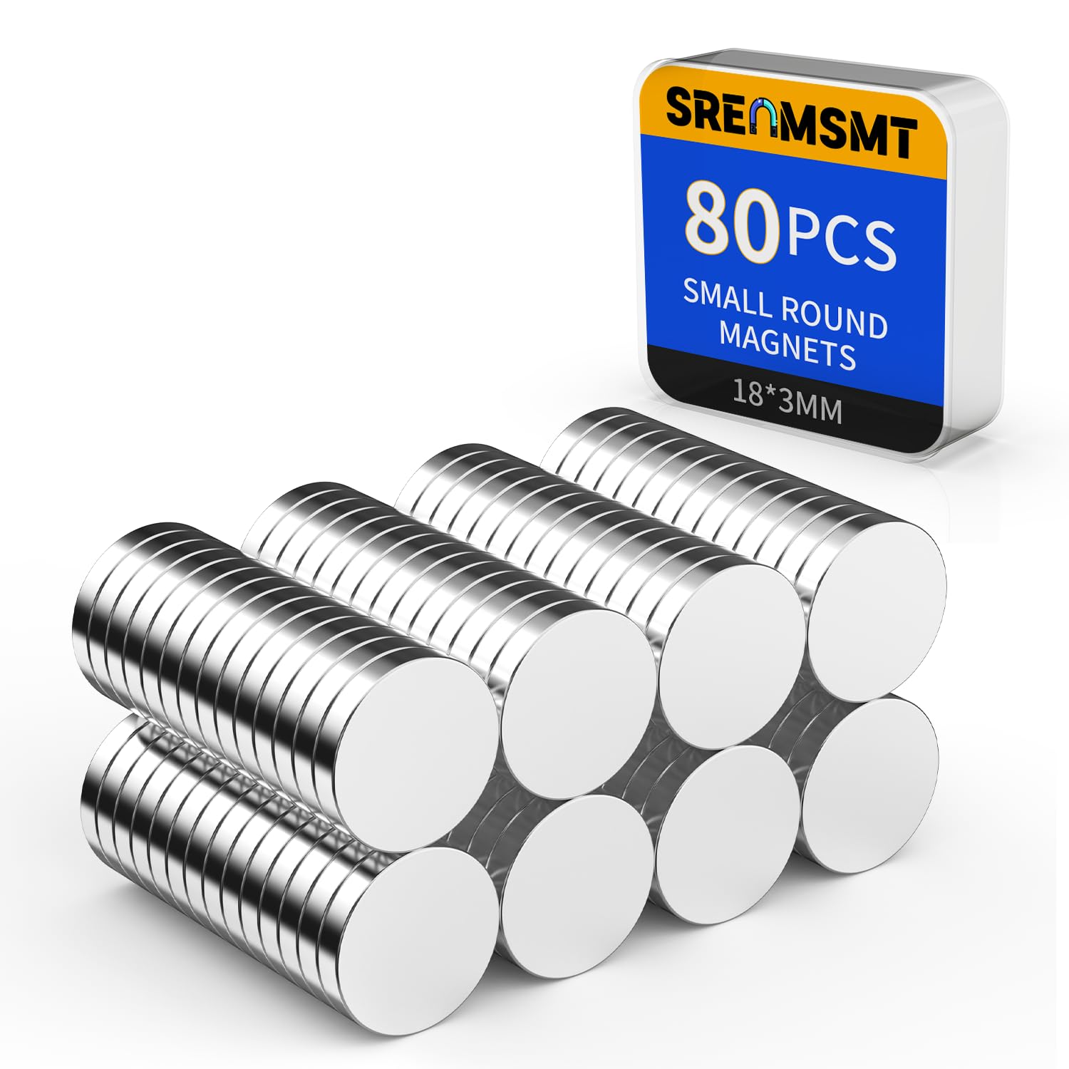 Round Magnets, 6x3mm Neodymium Magnet for Crafts, 150 Pack — Amazon image 30