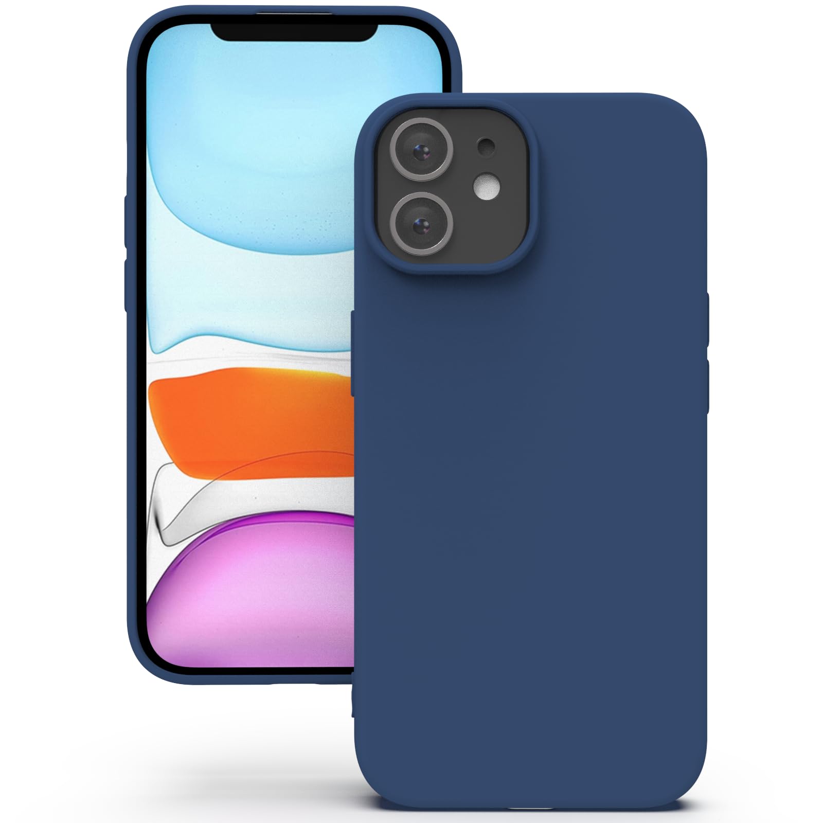 YATWIN Silicone Case for iPhone XR, Soft-Touch, Shockproof, DustProof, Antiskid Full Body Armour Phone Cover for Apple iPhone XR - Dark Green — view 205
