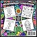 Flowery as F**k Easy Sweary Adult Coloring Book: Funny, Cute, Bold and Simple Flower Designs with Motivational Quotes for Stress Relief and Relaxation