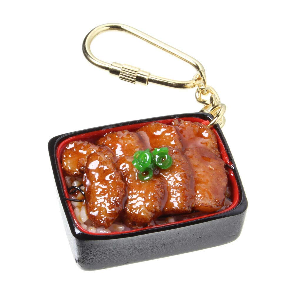 Amazon.co.jp: 食品サンプル屋さんのキーホルダー（牛タン重）【食品