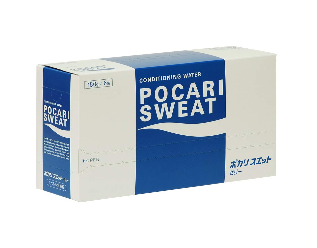 ポカリスエットゼリー180g×6袋で手軽に水分補給