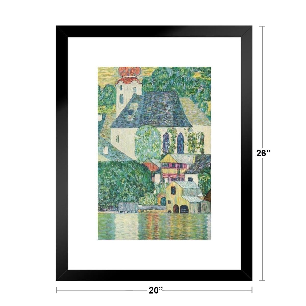 Amazon.co.jp: グスタフ・クリムト教会でUnterach on Lake