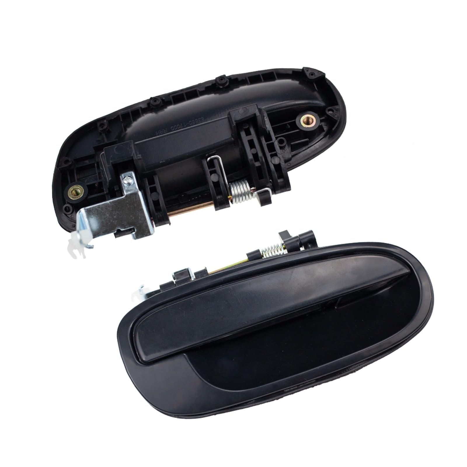 Dbckls Rear Right Vehicle Exterior Outer Door Handle For Hyundai For Matrix For Lavita 01-10 82660-17000 82650-17000 83660-17000 83650-17000 Outside Exterior Door Handle(Rear Right)