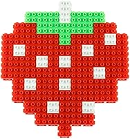 Vista 1 de Strictly Briks Pac-Man & BANDAI NAMCO Entertainment Inc Pac-Man Strawberry Item - 91 piezas 3D Briks 2D Build