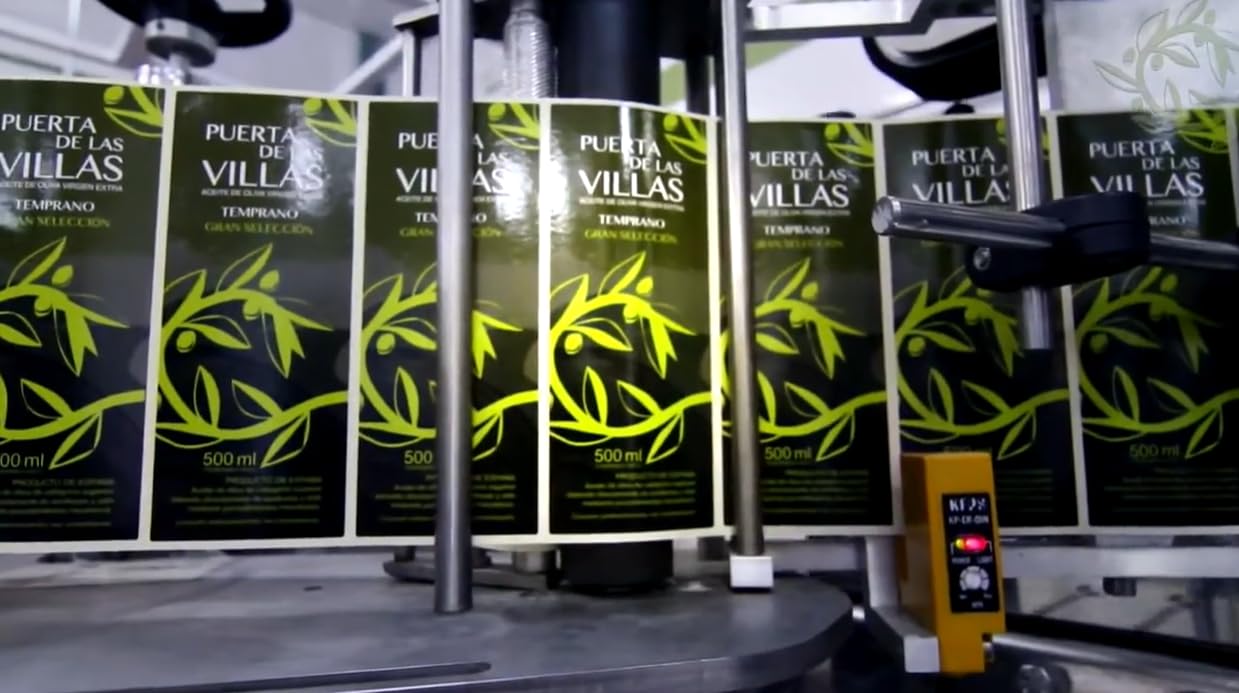 Puerta de las Villas | Aceite de Oliva Virgen Extra Picual Temprano Edición Limitada - Botella de vidrio 500 ml.