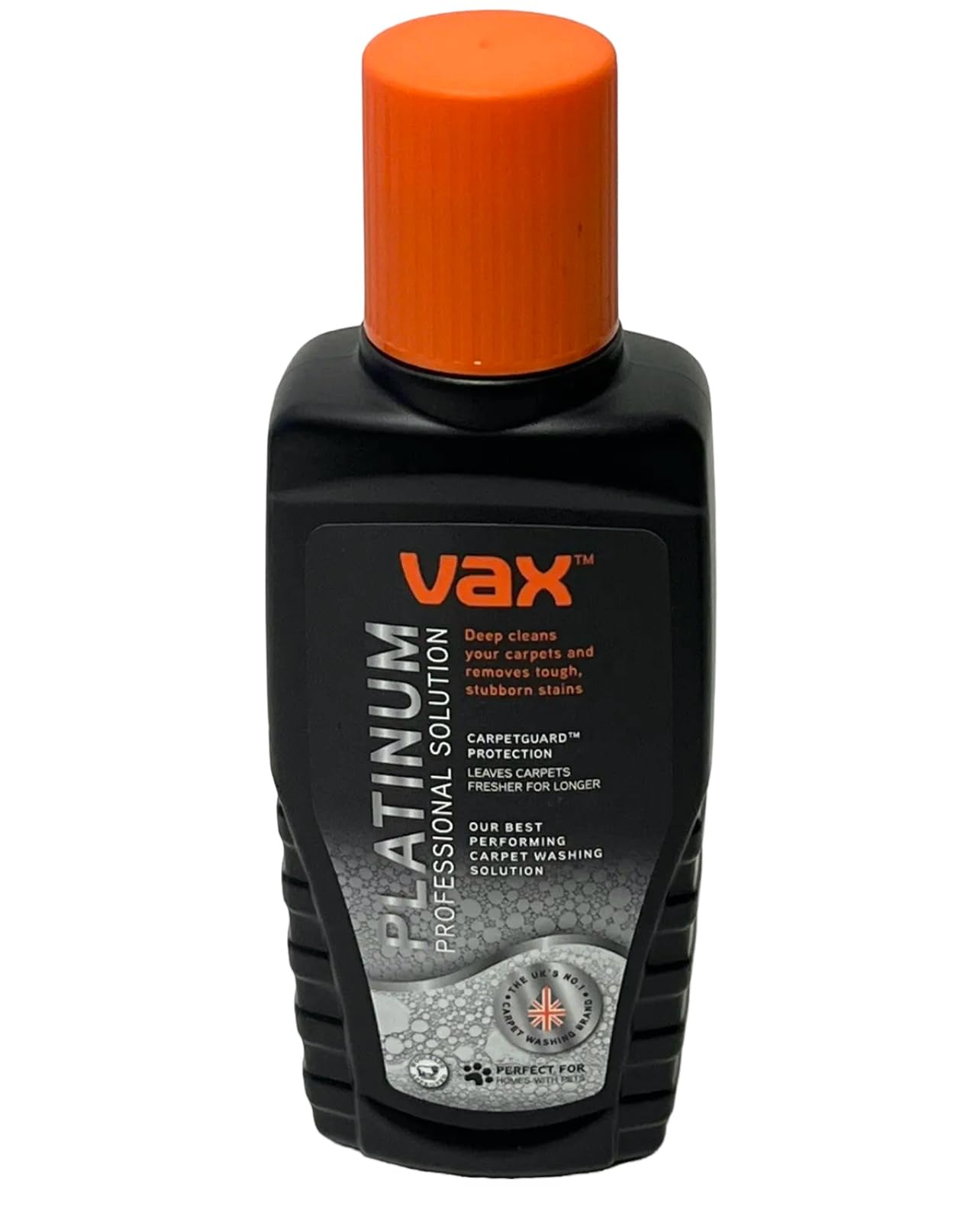 NEW Platinum Solution Fluid Detergent Liquid 250ml for the Vax platinum & rapid power Professional Carpet Washer cleaner