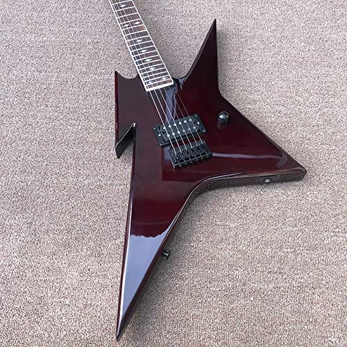 skjos Guitare Électrique Peinture Rouge Acoustique Guitares Guitares Cordes De Guitare Acier Acoustique (Color : Guitar… - Les Beatles, Paul McCartney, John Lennon, RIngo Starr, George Harrison skjos Guitare Électrique Peinture Rouge Acoustique Guitares Guitares Cordes De Guitare Acier Acoustique (Color : Guitar… – Image 3