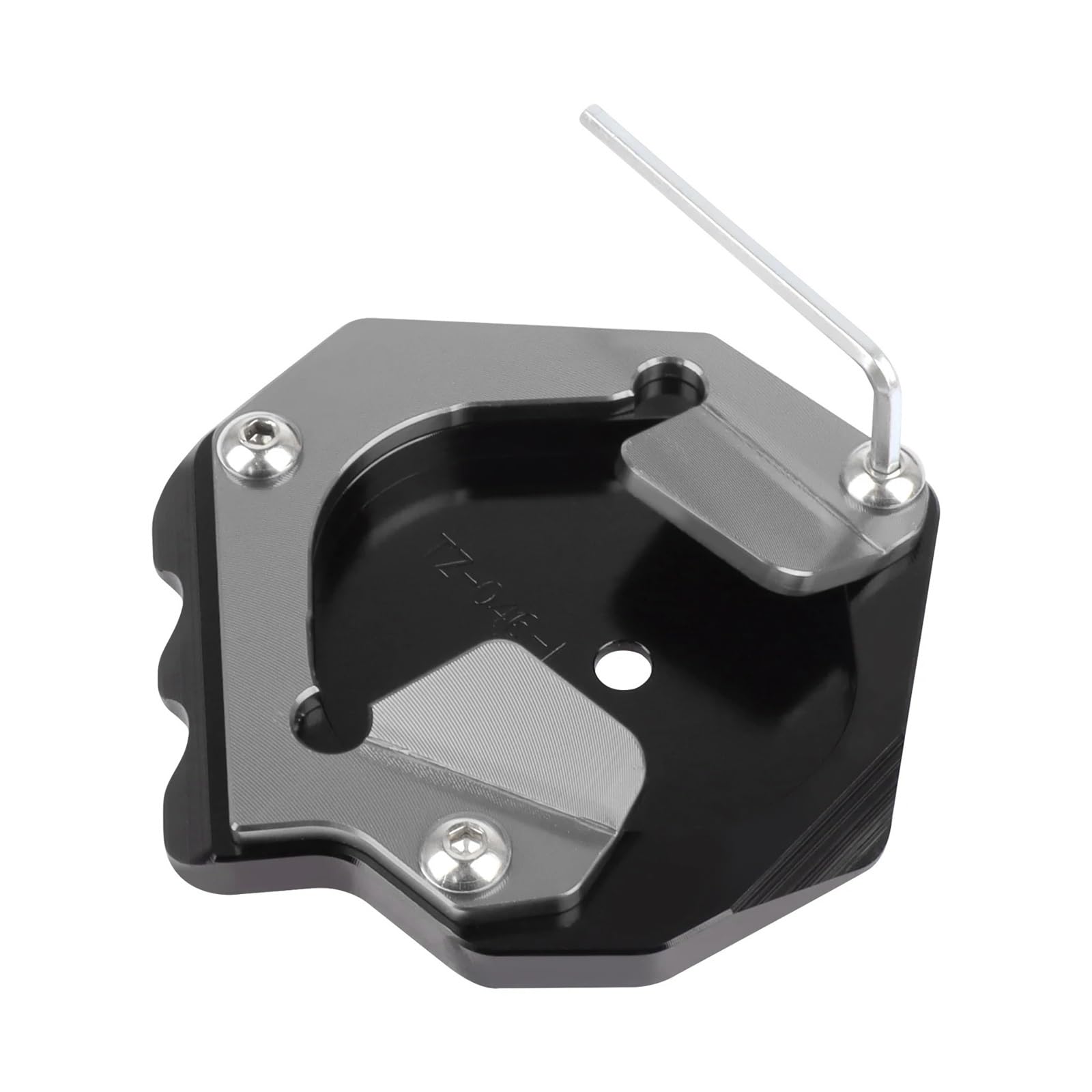 Plaque d'extension béquille XT1200Z CNC grand format pour support latéral stable - 6