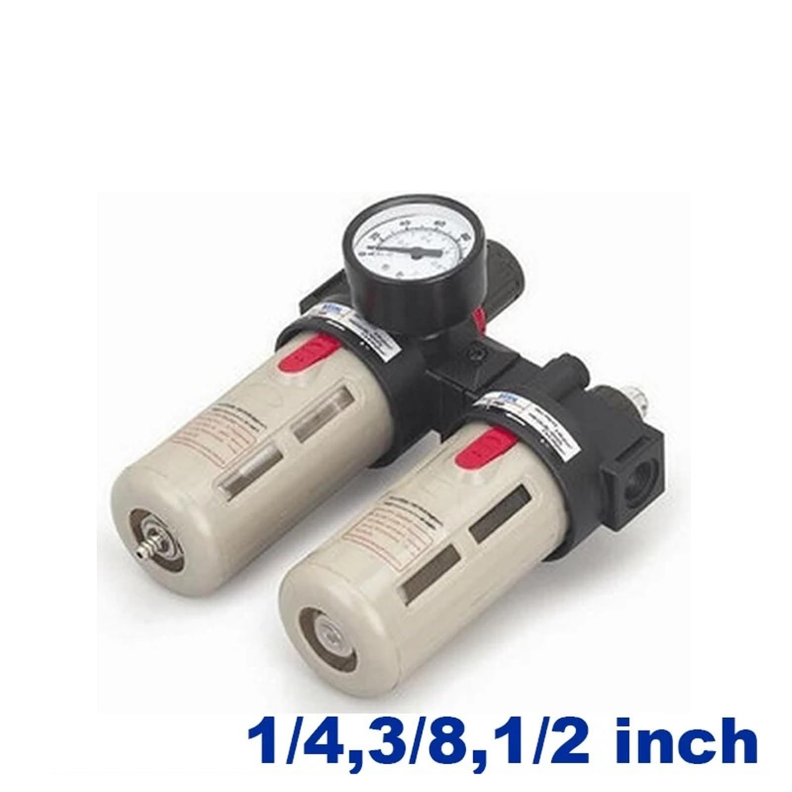 AC2000-02 air Source Treatment Filter Triple self-Locking Oil-Water Separator Pressure regulating Valve(AC4000-06D)