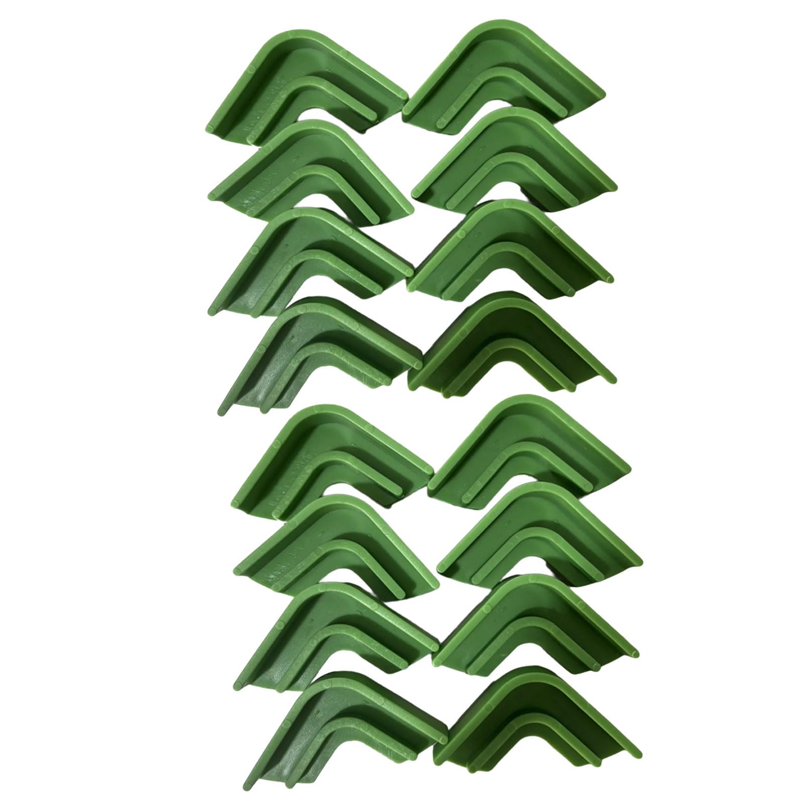 Elnwnnkc Green 16Pcs Sheet Tray Stacker Replacement Meal Preps Baking Sheet Stacker For Kitchen Refrigerator Picnics Bbq Party Enduring Dishwasher Kitchen Freeze Dryer Stacks