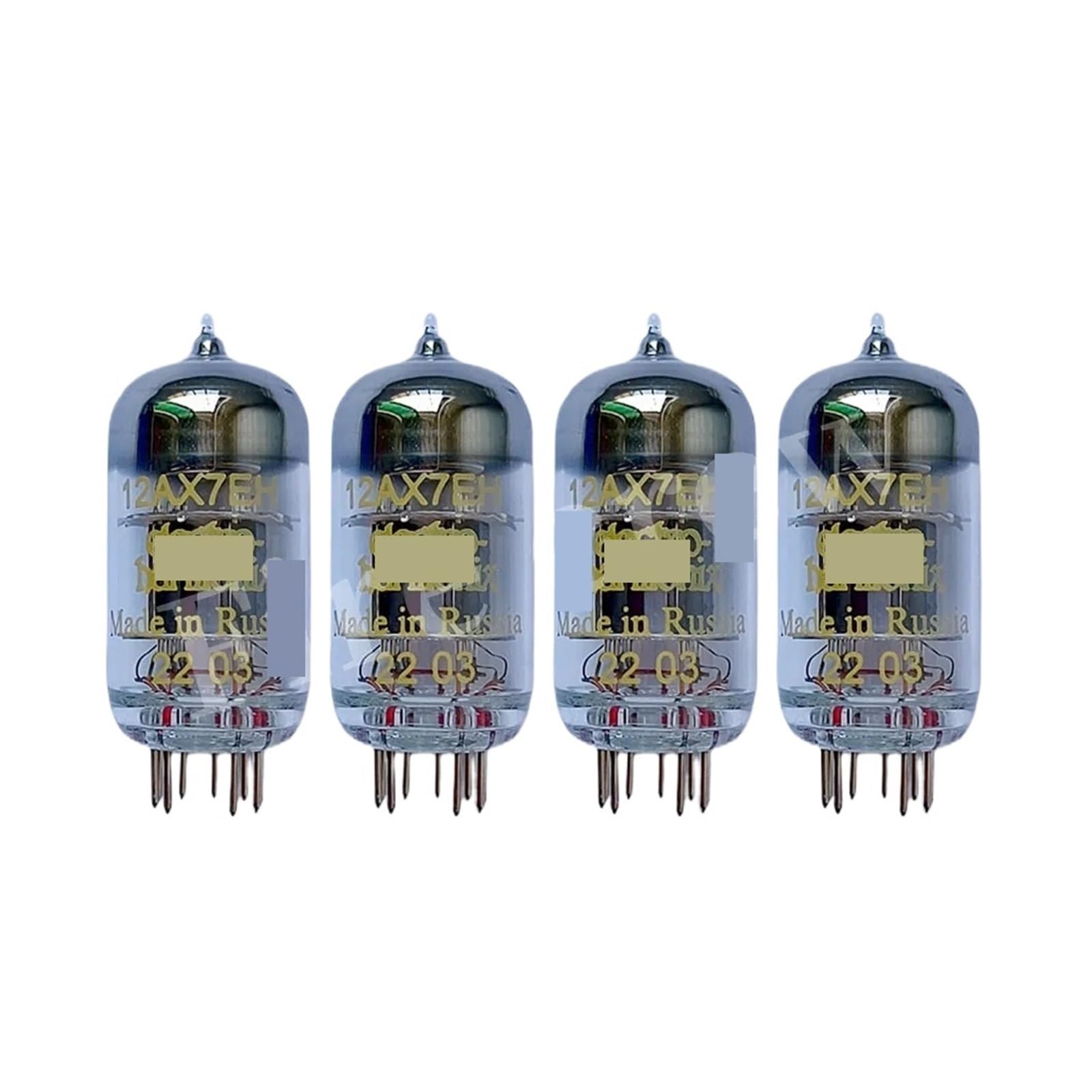 LHXEQJAM 12AX7 ECC83 Vacuum Tube HiFi Audio Tube Amplifier Kit(4pcs Matched Quad)