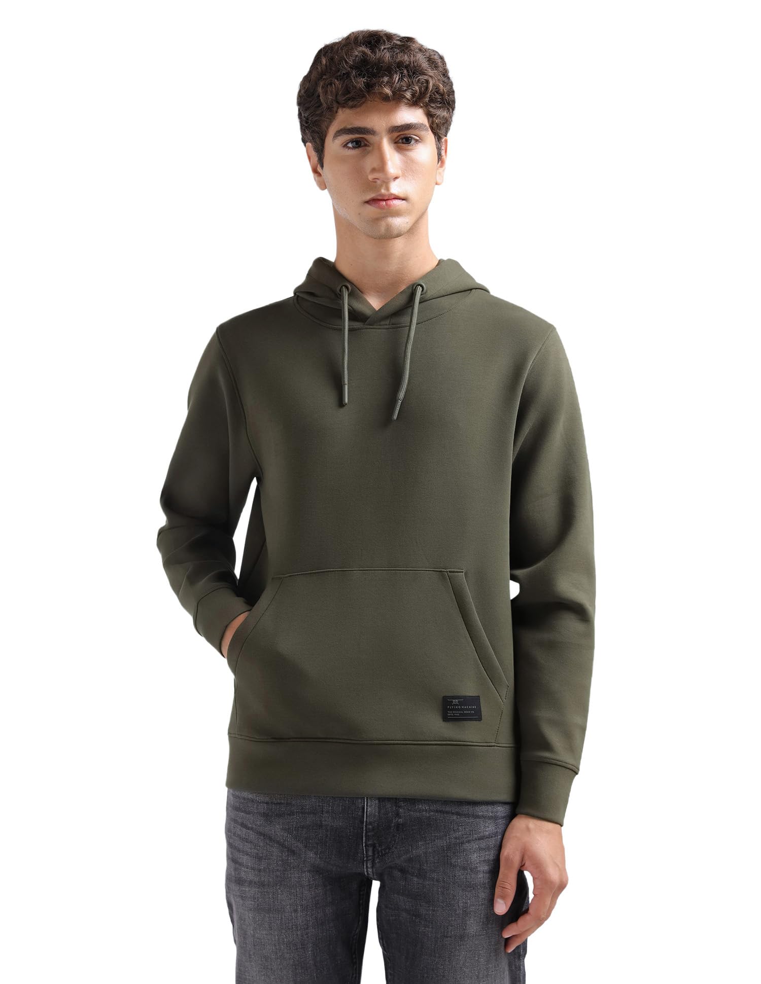 flying machine Men's Regular Fit Sweatshirt| Solid-picture-33