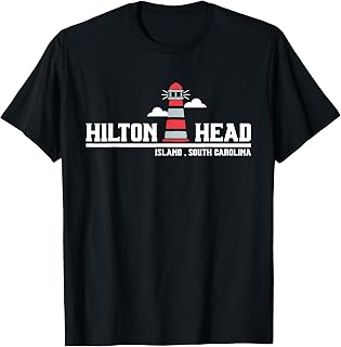 Hilton Head Island Lighthouse Nautical Souvenir SC Tourist T-Shirt