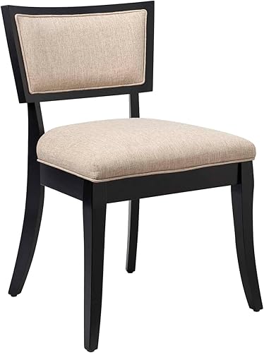 Miniatura 4 de Modway EEI-4557-BEI - Juego de 2 sillas de comedor tapizadas de tela prístina, color beige Beige,Gris,claro,Gris,https://www.amazon.com/dp/undefined