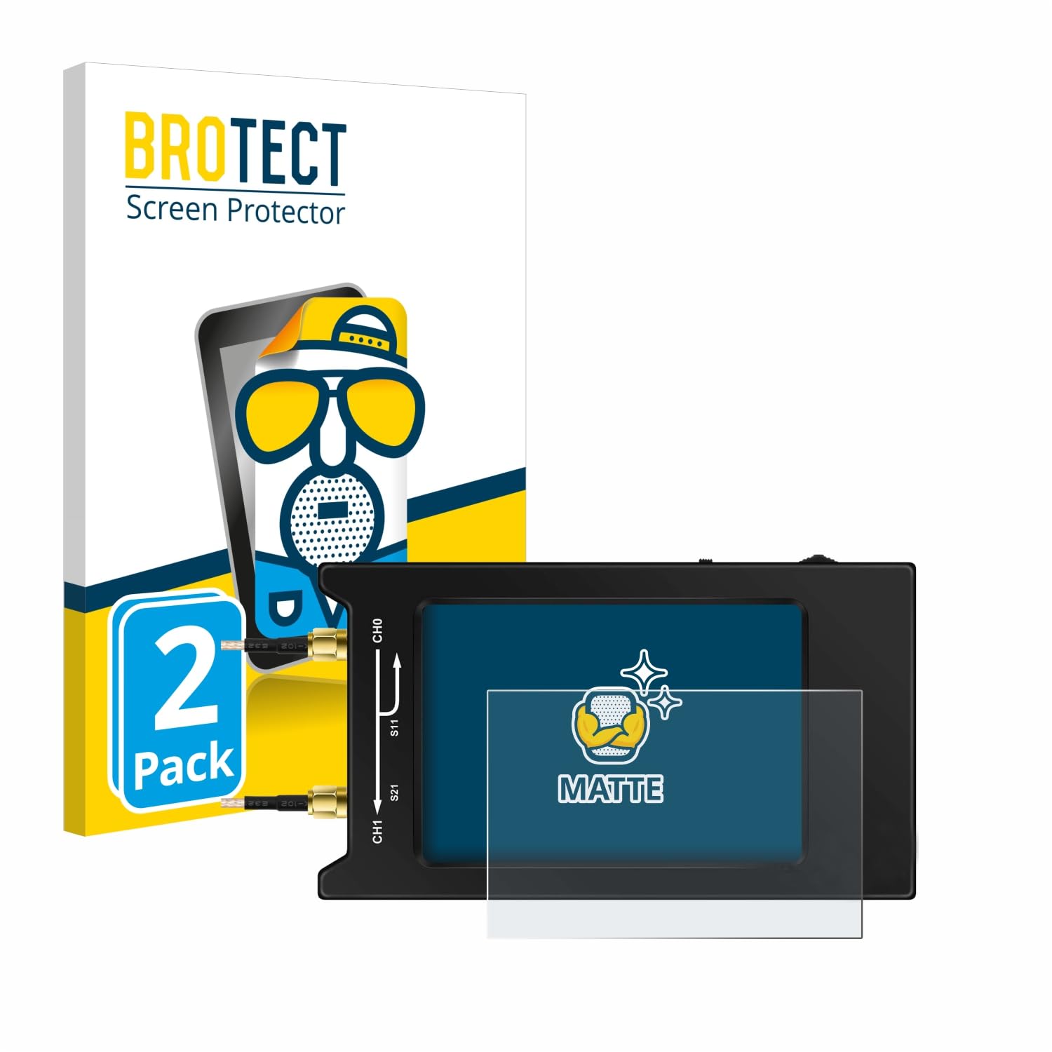 BROTECT Pellicola Protettiva Opaca Per SDRGEEK NanoVNA-F V2