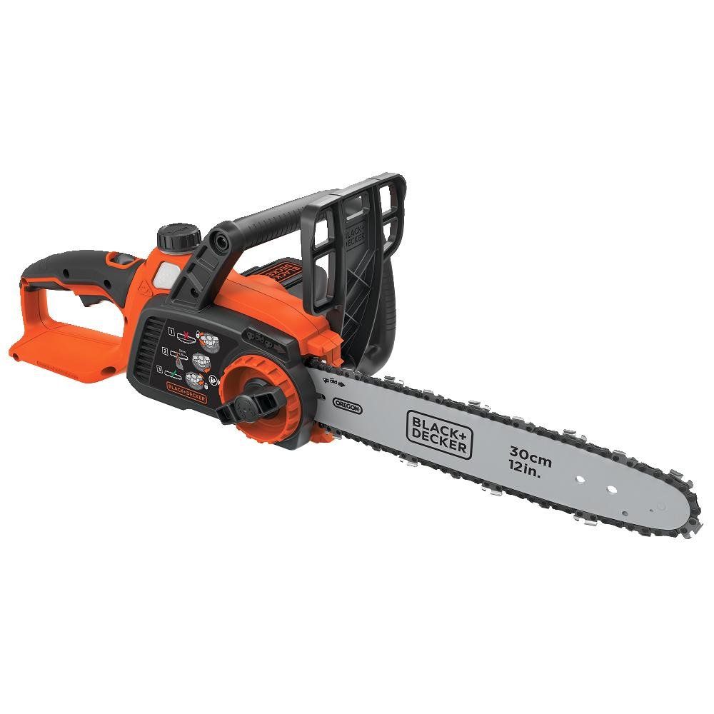 BLACK+DECKER 40V MAX* Cordless Chainsaw, Tool Only, 12 in. (LCS1240B)