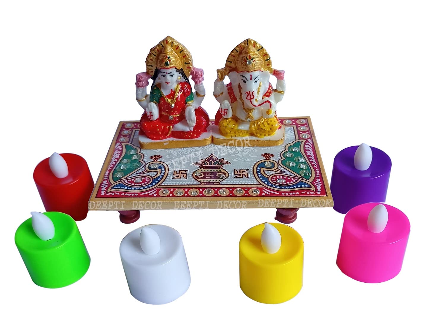 Buy DEEPTI DECOR Stone/Marble Lord Laxmi/Lakshmi Ganesh Ji Idols with