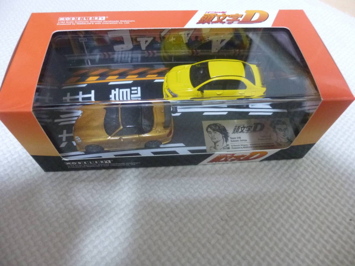 1/64 頭文字D セットVol.6 大宮智史ロードスター(NB8C)＆小早川