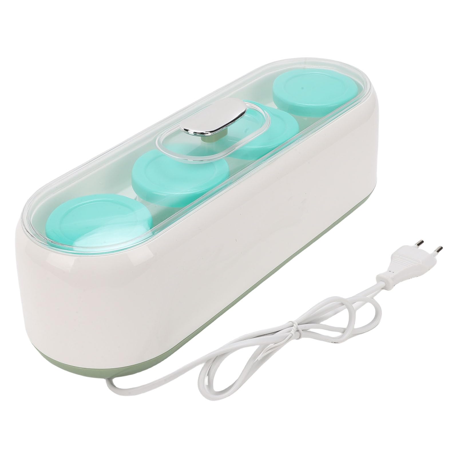 Fafeicy Macchina Yogurtiera Automatica Digitale 7 Vasetti in Vetro 1.2L,