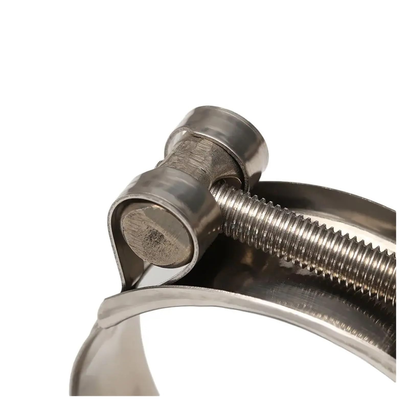 Colliers de serrage en acier inoxydable 304 avec boulon en T puissant Tu 1 pièce de colliers de serrage en acier inoxydable (60-63 mm)