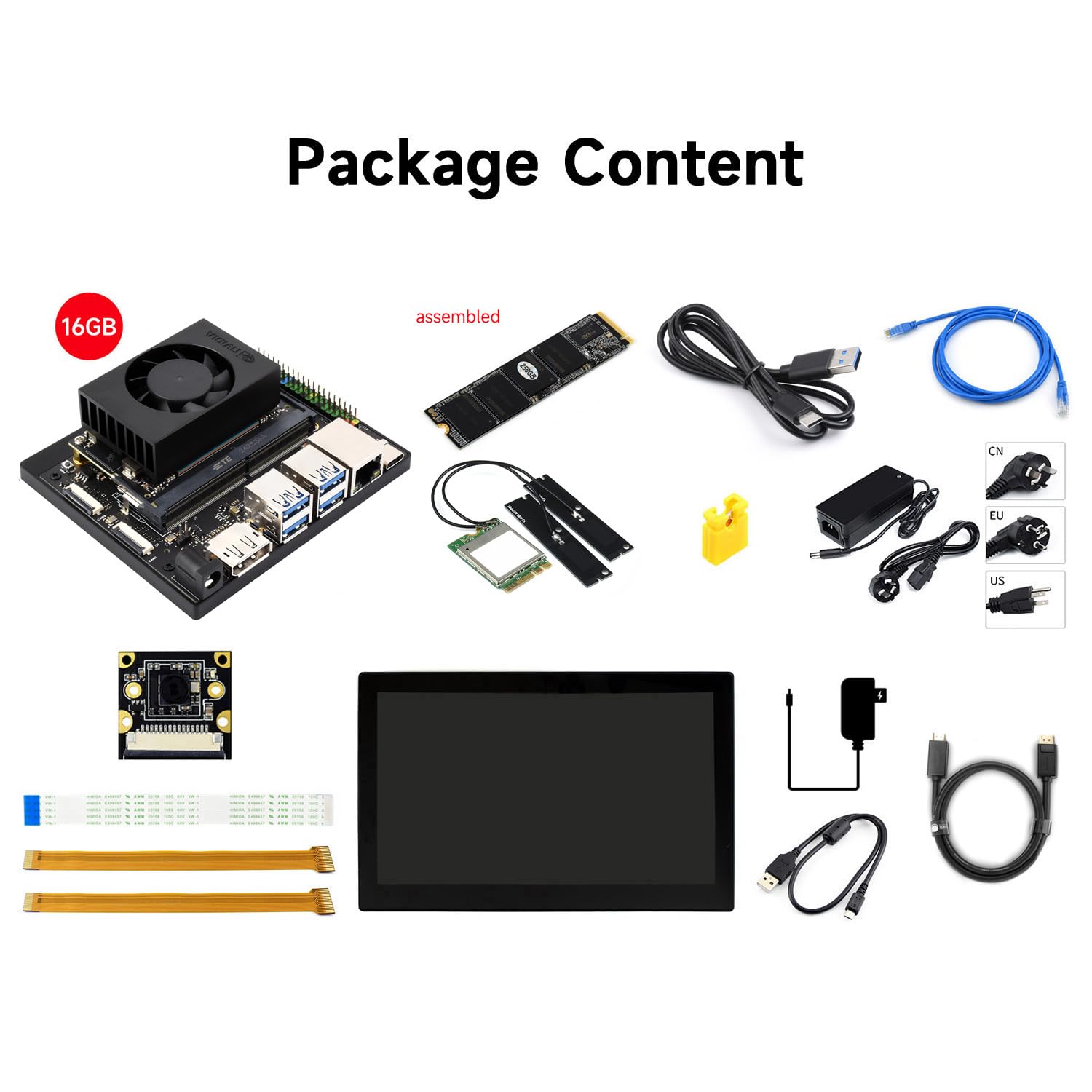 ワークステーション Jetson ORIN NX 16GB JP6.2.1 NVME256GB Amazon.com: Jetson Orin NX SUB Developer Kit with 8G/16GB RAM