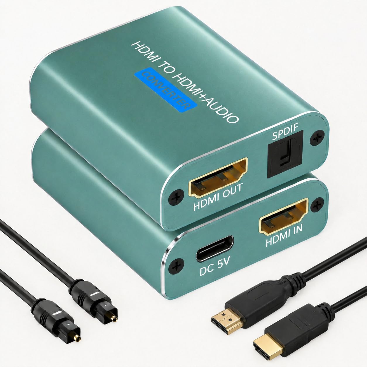 Amazon.com: HDMI Audio Extractor 4K with Optical and HDMI Cable