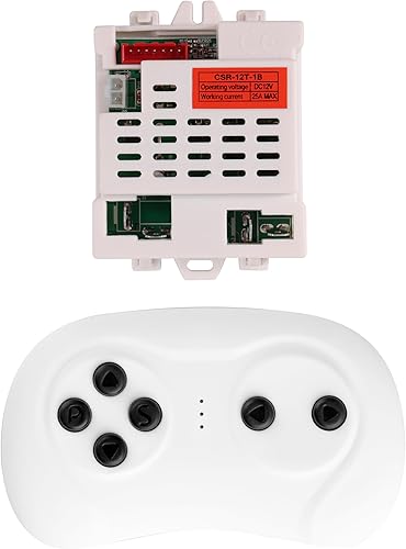 Niños Ride On Car 2.4G Bluetooth Control remoto y receptor CSR-12T-1B caja de control kit de placa base para niños eléctrico paseo en tractor piezas