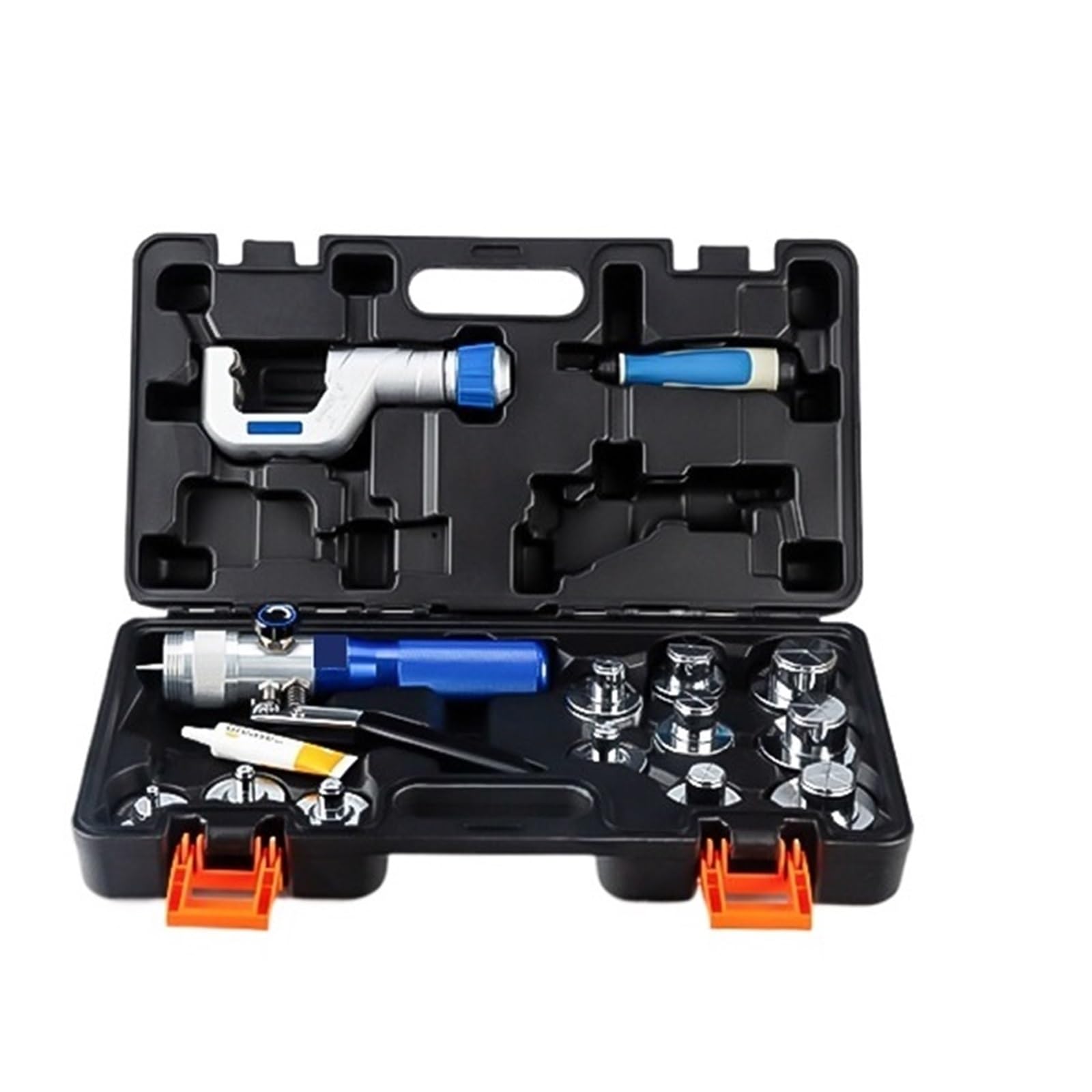 Hydraulic Crimping Tool, Hydraulic Swaging Tool Kit Copper Pipe Expander Tube Expansion 10-28mm Or 3/8 Inch to 1-1/8(VG-300A(3/8-1-1/8))