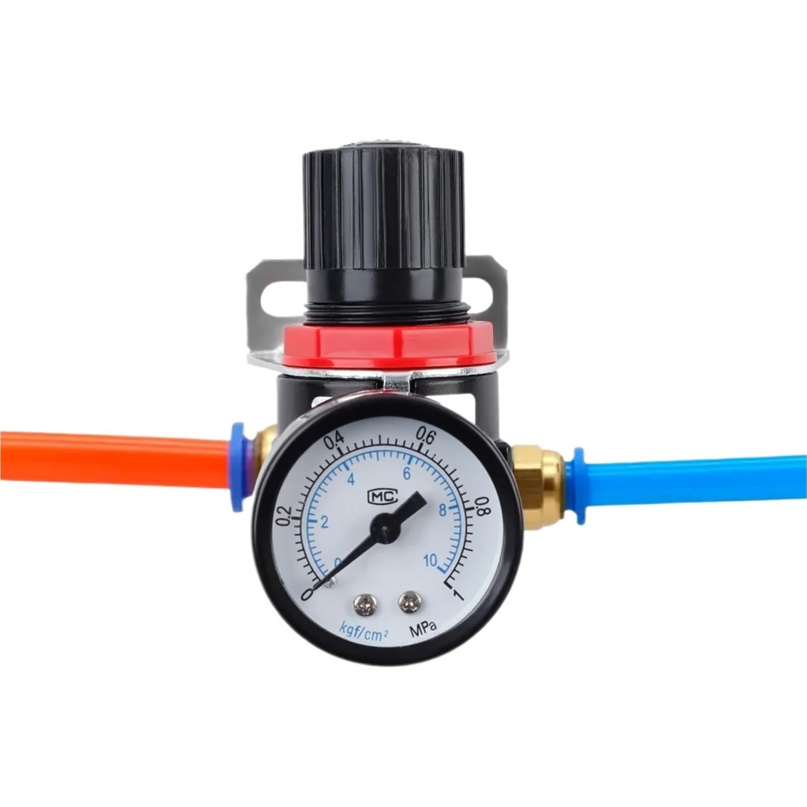 Regolatore di pressione AR2000 da 1 pezzo, regolazione di precisione 0-1 MPa con manometro, interfaccia JP con filettatura da 1/4", accessori for utensili pneumatici(SET-B)