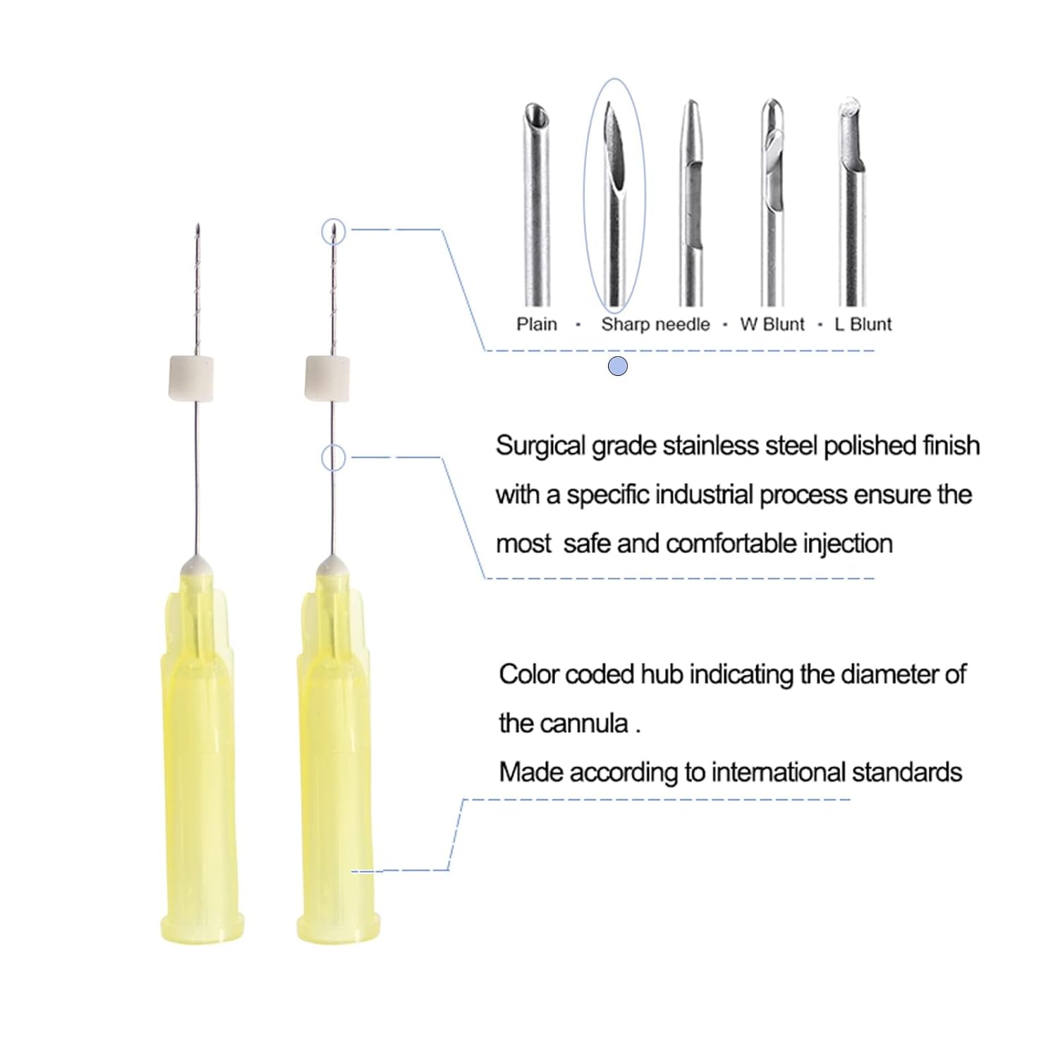 ACADA Pcl Threads for Face Lift Pcl Screw Threads 29G38mm, Anti-Aging, Long-Lasting Skin Rejuvenation and Firming, 20Pcs