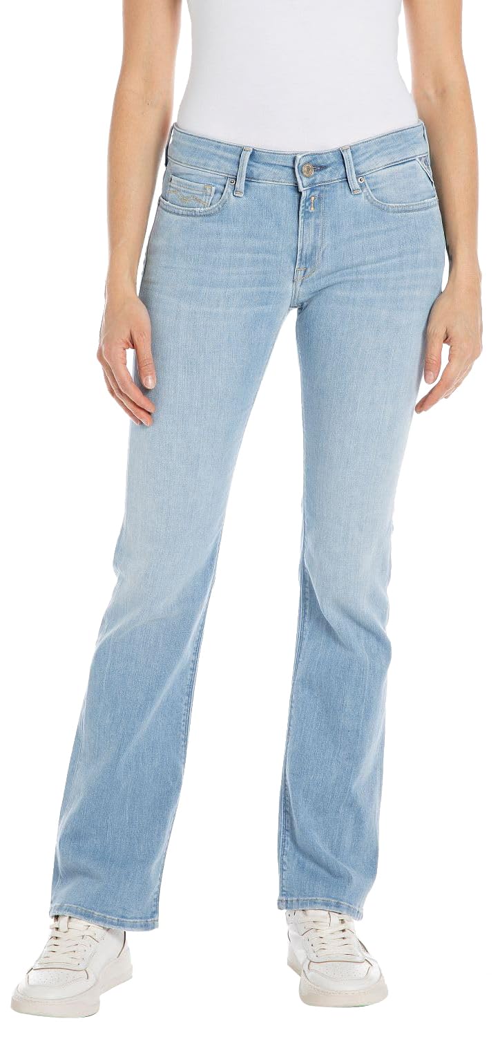 Replay women's jeans with stretch, blue (Light Blue 010), 31W / 32L