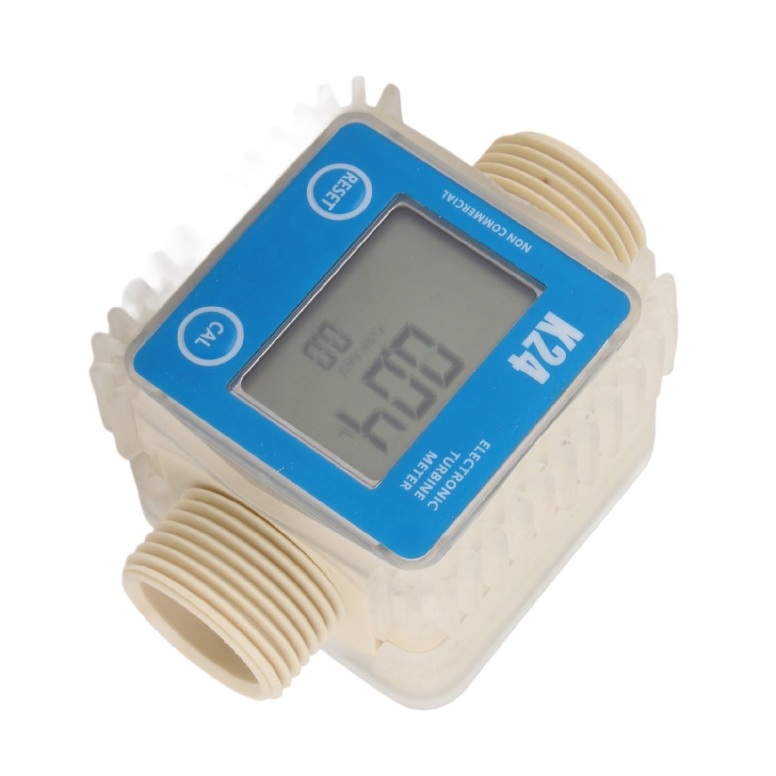 Ciśnieniomiernik, cyfrowy ciśnieniomiernik K24 Elektroniczny cyfrowy miernik przepływu wody oleju opałowego LCD