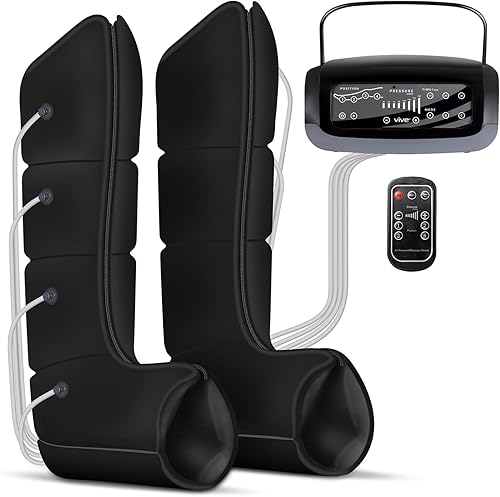 Vive Leg Recovery System for Athletes - Sequential Compression Device SCD Machine for Lymphedema, Air Compression Massage, Circulation, Relaxation,