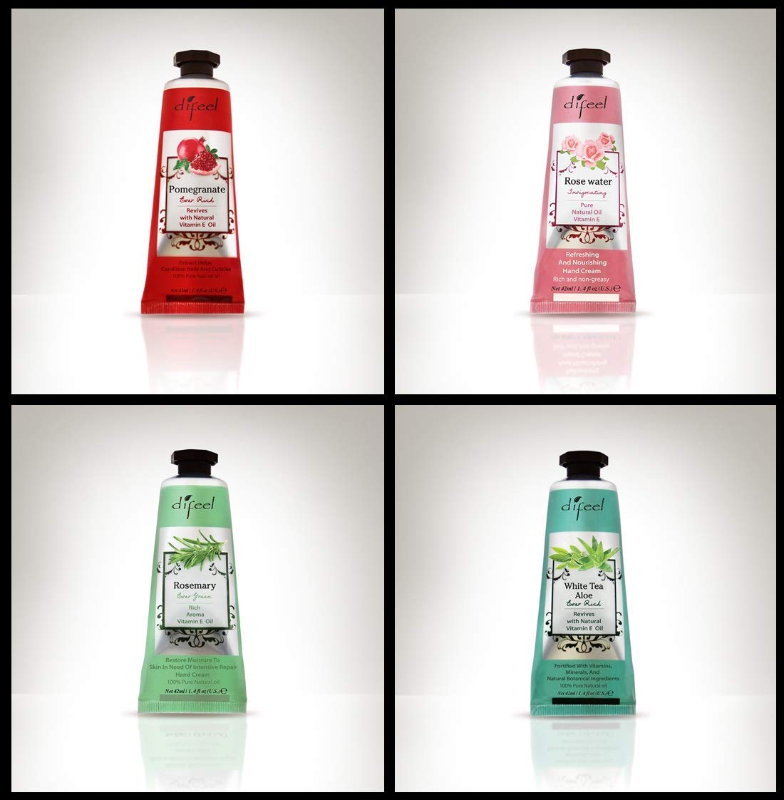 Difeel Luxury Hand Creams - The Bakers Dozen 12+1 Piece Collection