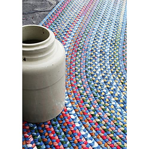 Charisma Braided Area Rug, 5' x 8' Oval, Synthetic, Nylon