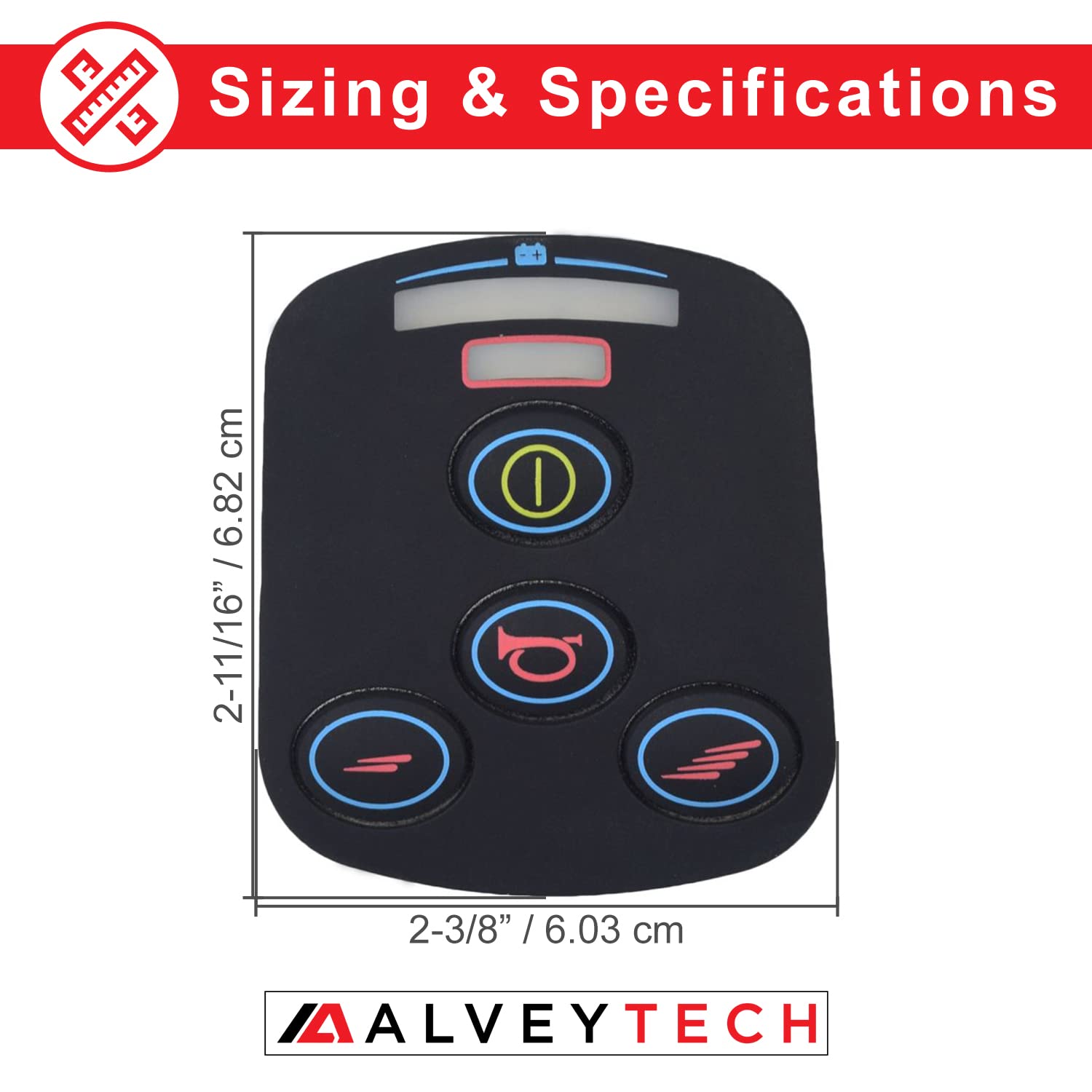 Amazon.com: AlveyTech Keypad for 4-Key VSI Joystick Controllers by