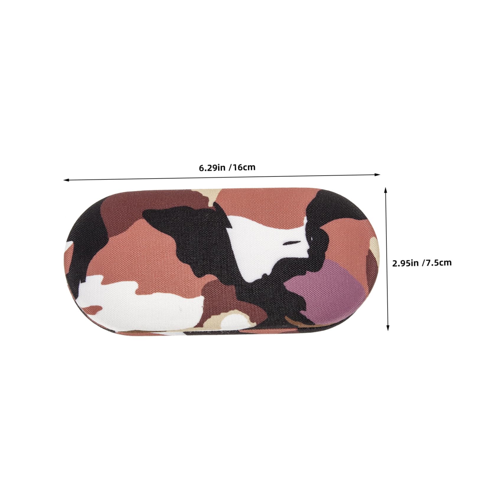 Beaupretty 2 Set Custodie Rigide Doppio per con Specchio e Pinzette Scatola Camouflage per Lenti Contatto e Organizer Portatile per Viaggi e Uso Quotidiano
