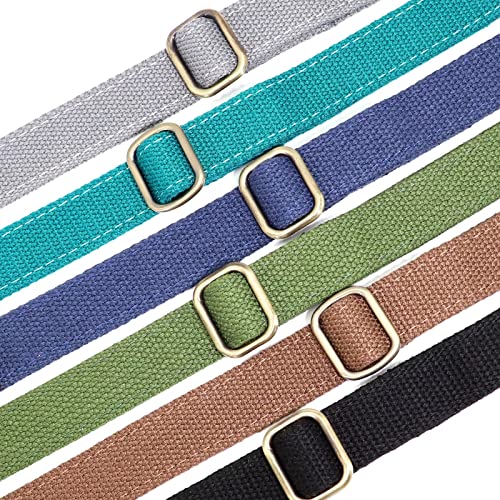 Didog Durable Dog Collars, Adjustable Pet Collars With Metal Buckle For Small Medium Large Dogs, Teal, M #TOP3