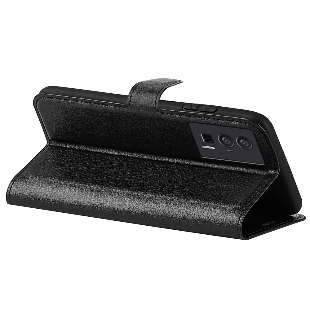 Fertuo Cover Portafoglio In Pelle Per POCO F5 Pro 5G – Con Carta, Magnete E Stand - 3