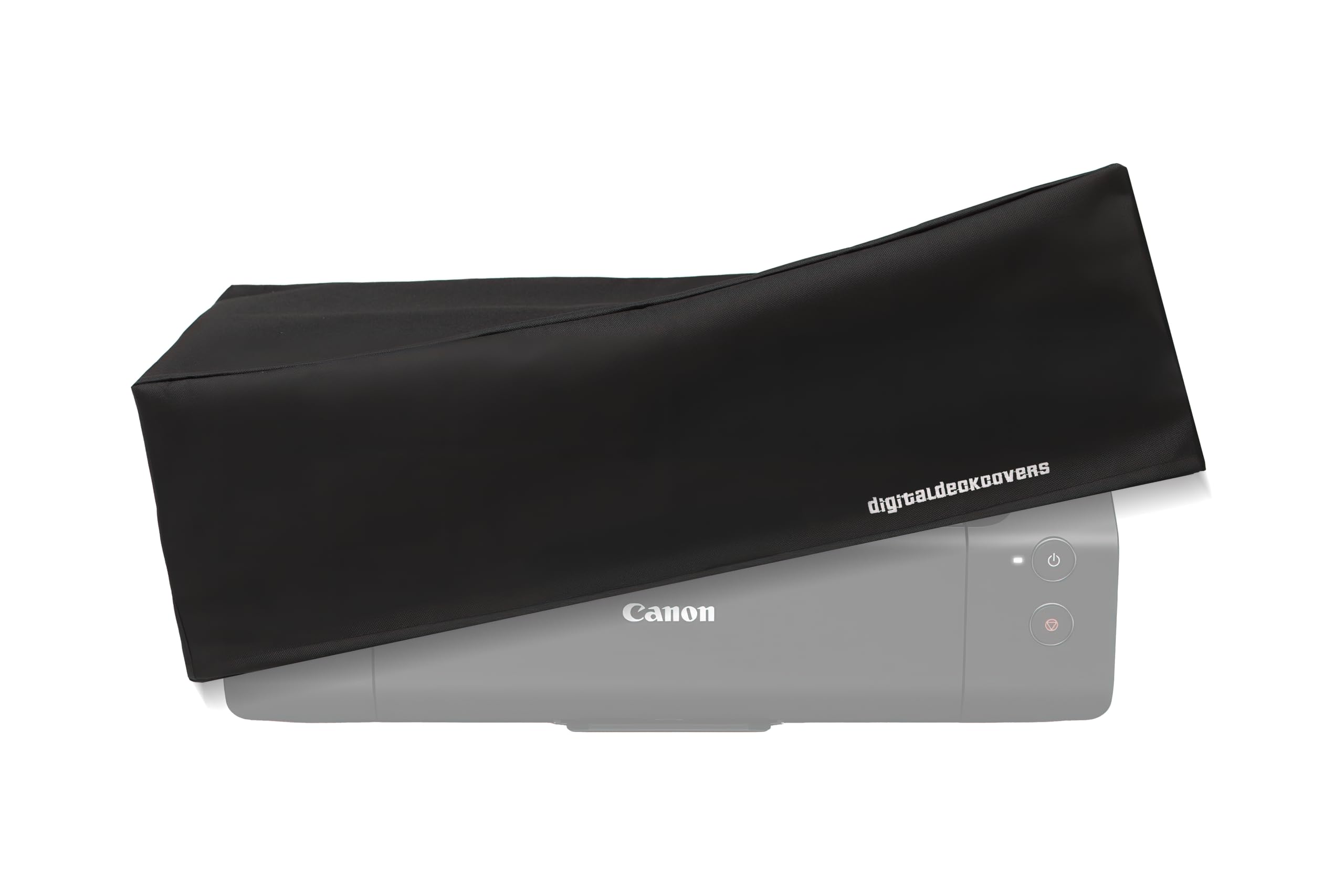DigitalDeckCovers Printer Dust Cover & Protector for Canon Pixma Pro-10 / Pro-100 Printers [Antistatic, Water Resistant, Heavy Duty Fabric, Black]