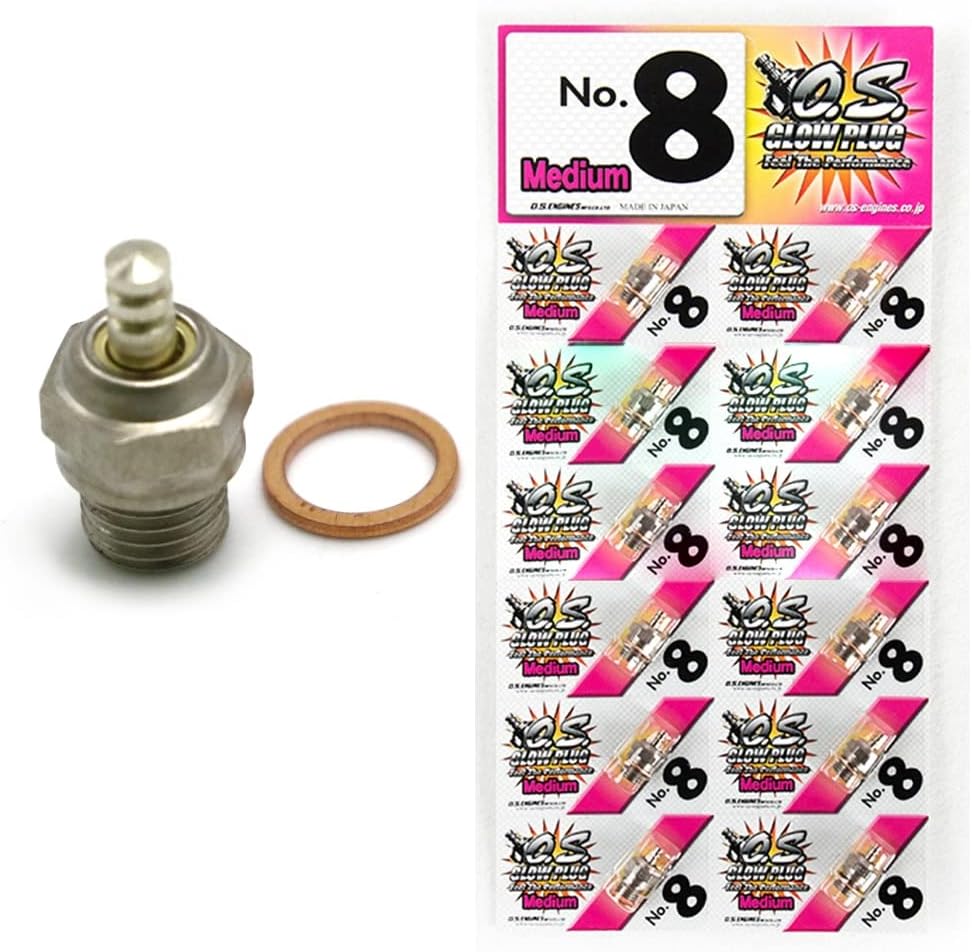 Glow Plug O.S. OS8 OS 8 No. 8 8 Medium Glow Plug for RC