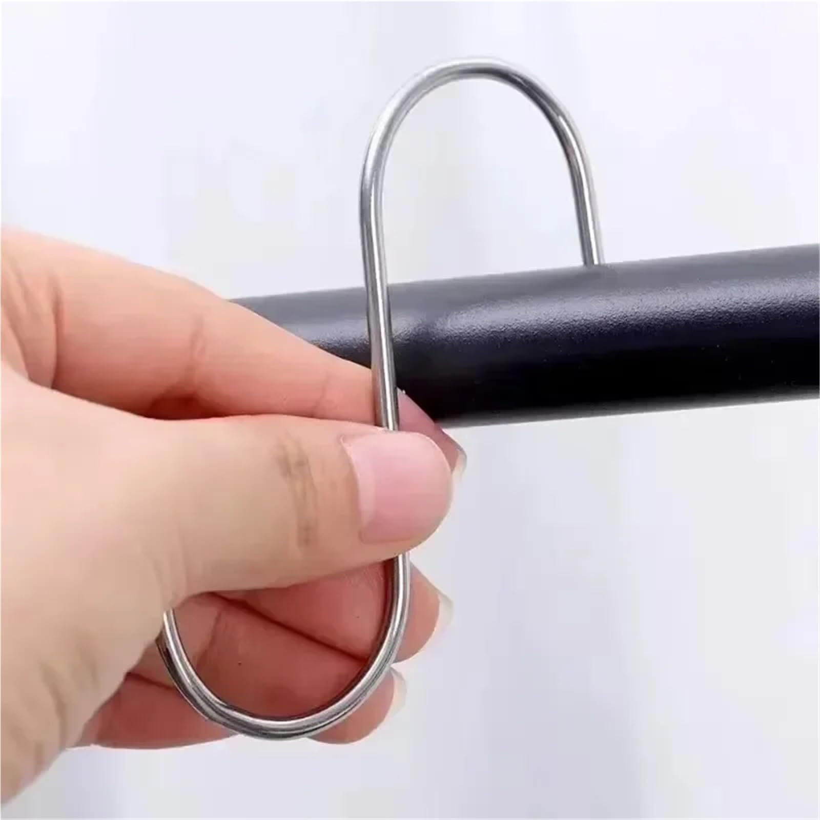 10–20 Stück S-Haken-förmige Haken for Küche, Badezimmer, Taschen, Kleidung, Handtücher, Pflanzen, for Aufhängen von Kleiderbügeln(10PCS,9.0cm)