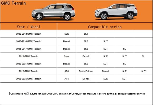 Miniatura 139 de Kayme - Cubierta de 7 capas para camioneta, resistente e impermeable para todo tipo de clima, para el aire libre, protección contra la lluvia, sol