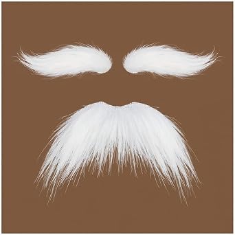 Honcloud DIY Self Adhesive Novelty Fake Mustache Facial Hair