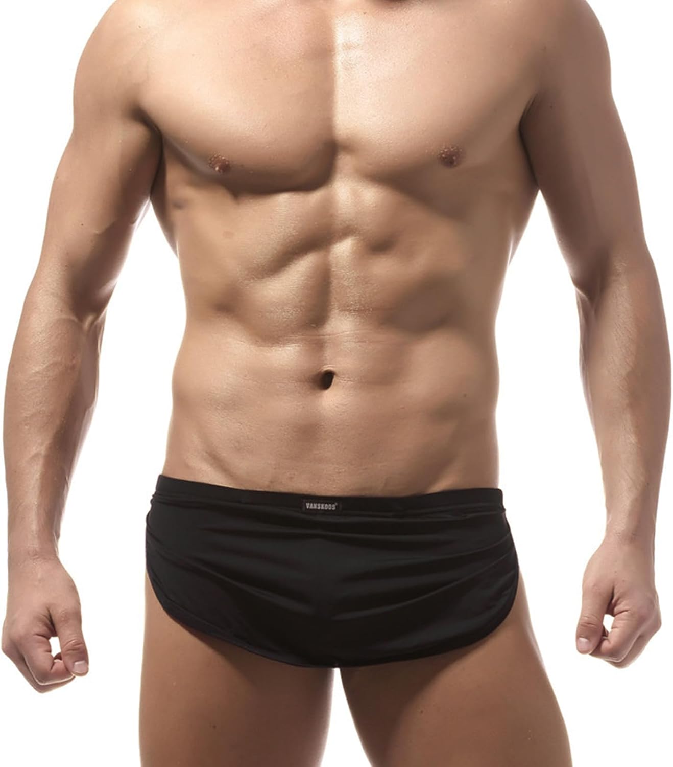 Evankin Men's Ultra-Thin Split Side Underwear Sexy Loincloth Thong Breathable Boxer Briefs Athletic Shorts