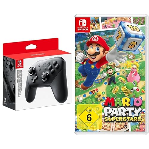 Nintendo Switch Pro Controller & Mario Party Superstars Switch - Nintendo Switch - Bundle mit Mario Party