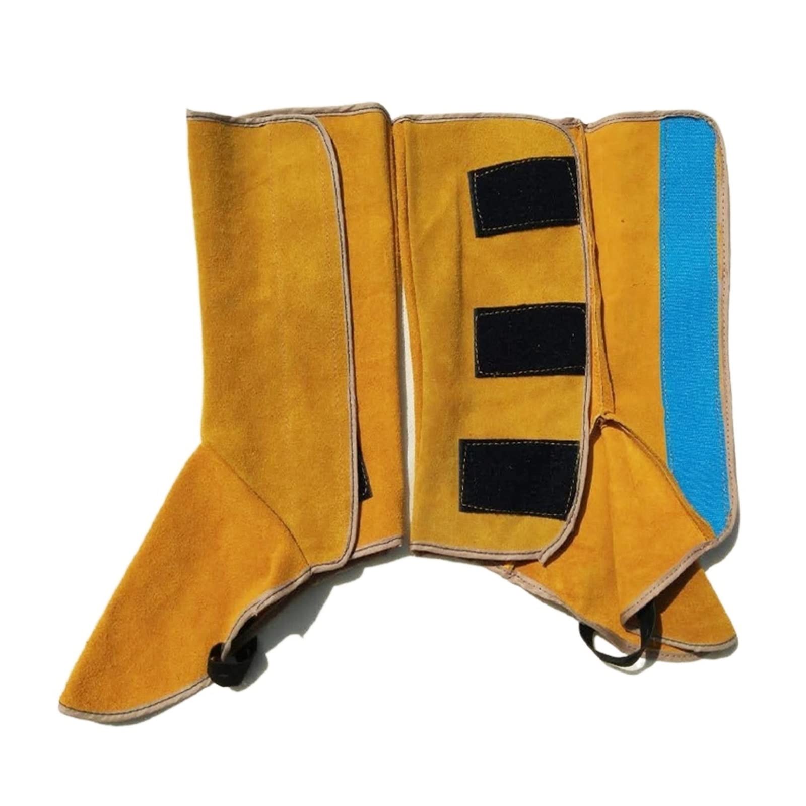 Welding Supplies Welder Feet Shins Cover Boots Wear Resistant Heat Insulating Fire Proof for Welding Metallurgy Foot Protection