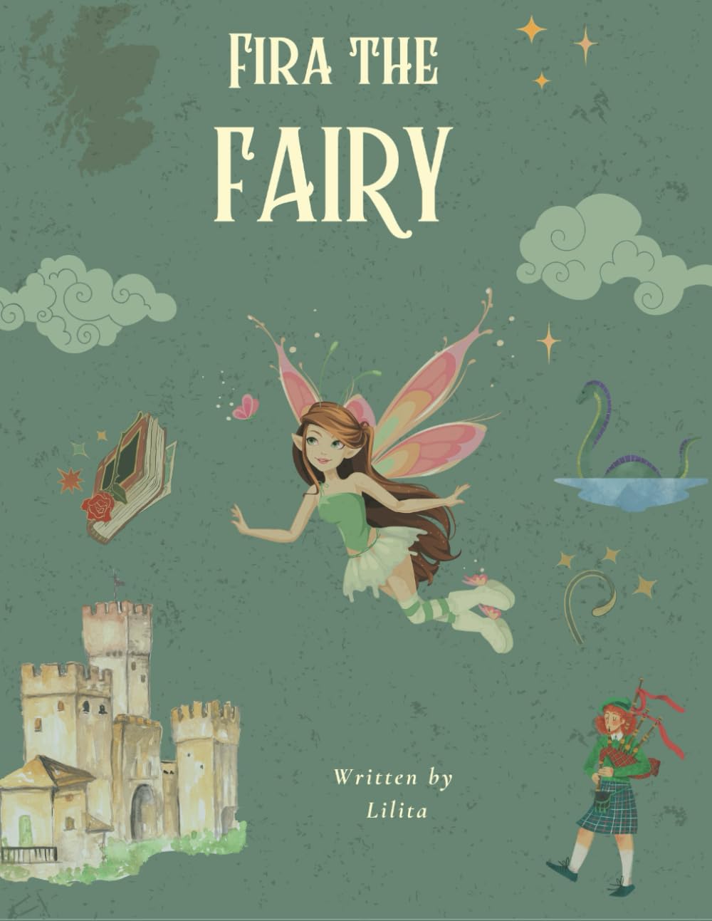 Fira the Fairy: Color and discover Scotland's enchanted creatures, castles and fun facts