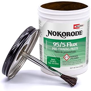 Rectorseal 14115 8-Ounce Nokorode 95/5 Pre-Tinning Paste Flux , Tan